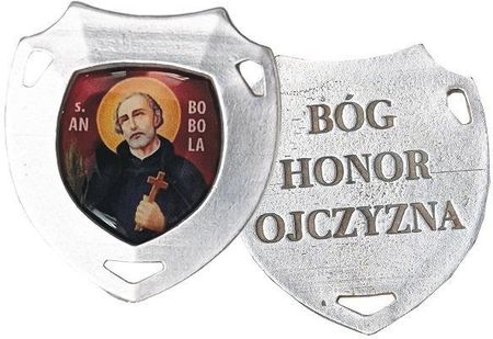 Medalion - ryngraf św. Andrzeja Boboli
