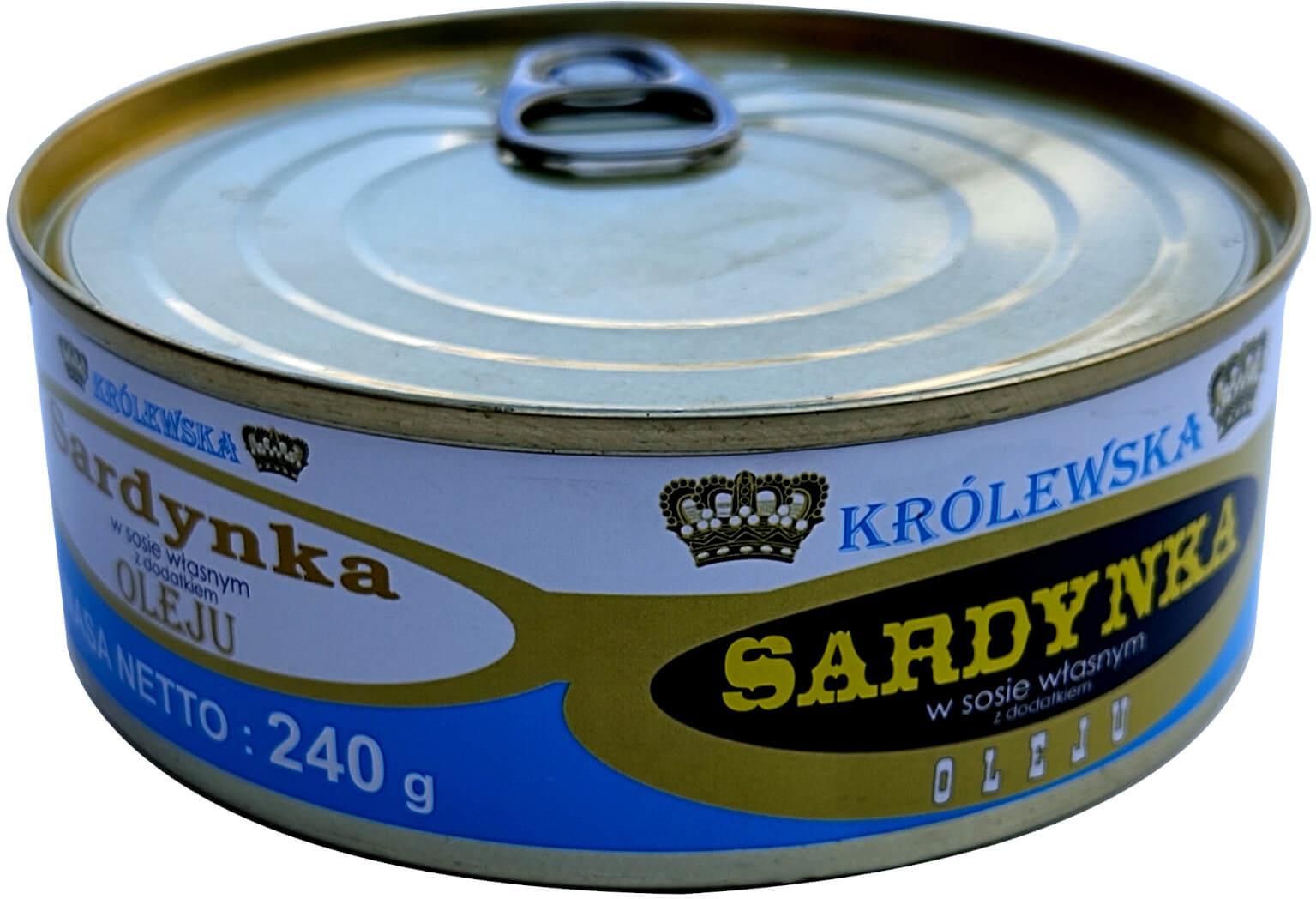 Petropat Sardynka Królewska W Sosie Własnym Z Olejem 6X240g - Ceny i ...