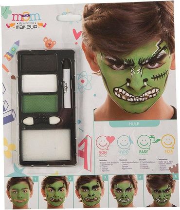 My Other Me Zestaw Do Makijażu Kolor Zielony Hulk 24X20Cm