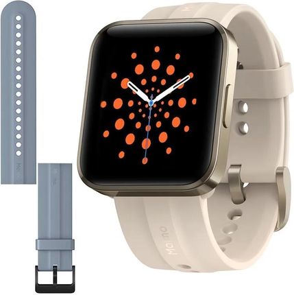 70mai Beżowy Smartwatch Zegarek sportowy Maimo Watch Flow + niebieski wymienny pasek
