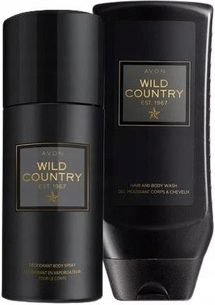 Avon Wild Country Zestaw Męski Żel + Dezodorant