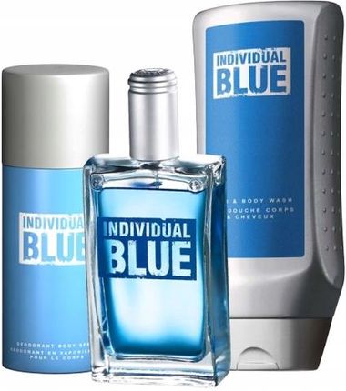 Avon Individual Blue Zestaw Woda+Żel+Dezodorant