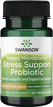 Swanson Stress Support Probiotyk 60kaps.