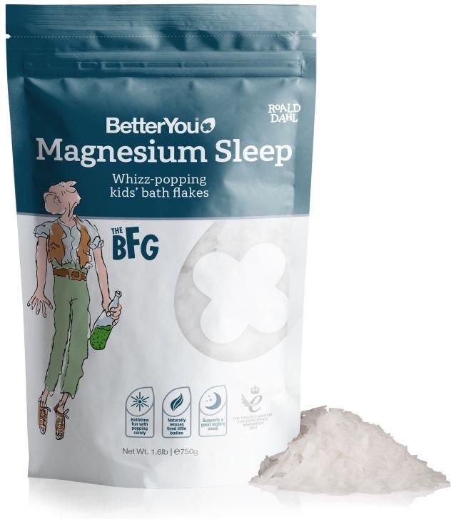 Preparat medycyny naturalnej Betteryou Magnesium Sleep Bath Flakes Płatki Magnezowe Do