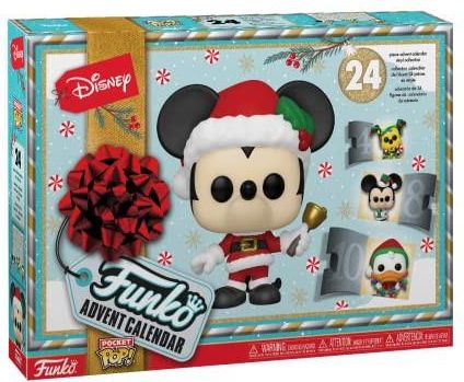 Funko POP Christmas Advent Calendar: Disney Classic With 24 Days of Surprise Pocket POP! Figurine Toys Ideal Holiday Advent Calendar Xmas Surprise Gif