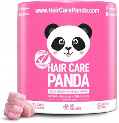 HAIR CARE PANDA - Oryginalne żelki z biotyną 5000%
