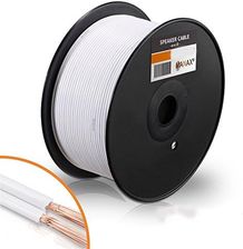 MANAX Câble De Haut-Parleur CCA 2x1,5 Mm² Rouge/Noir 20m - Qualité Audio Premium
