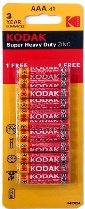 Kodak Zestaw 11 Baterii R3 Aaa
