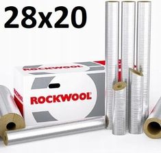 Zdjęcie Rockwool Rockwool Otulina 800 28x20mm 1Mb 3203530A - Stryków