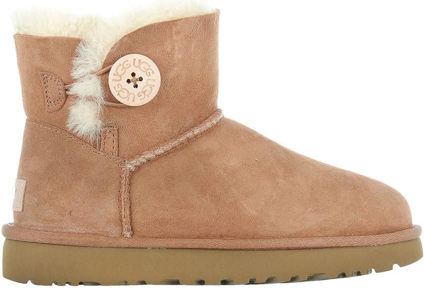 Buty UGG W Mini Bailey Button II 1016422-CHE - Ceny I Opinie - Ceneo.pl