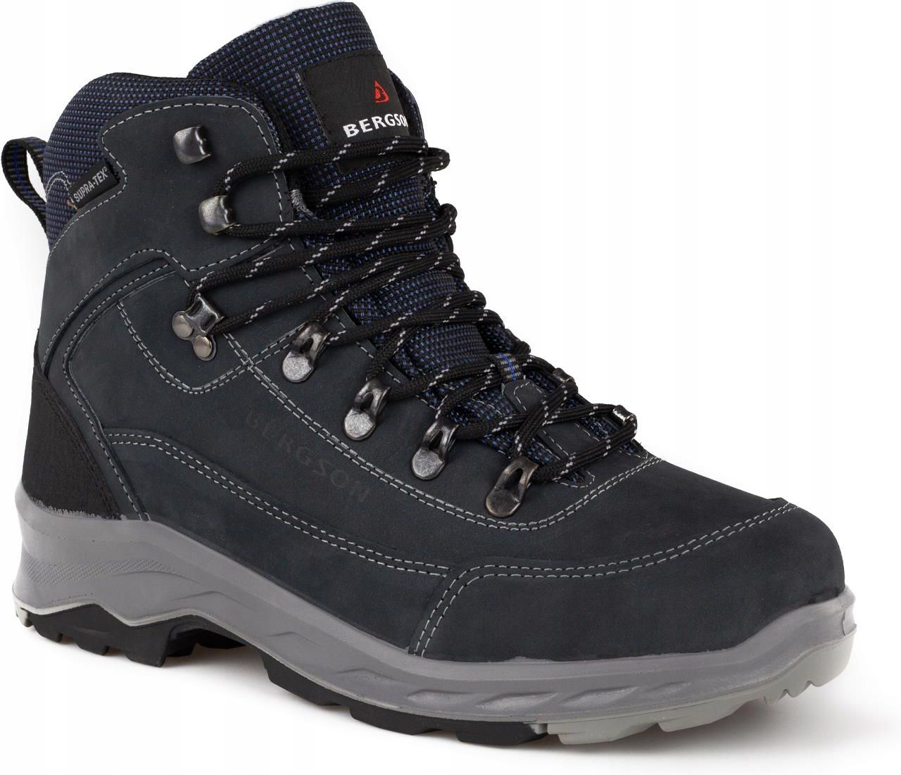 Buty trekkingowe Bergson Buty Trekkingowe Męskie Aburo Mid Stx Dark ...