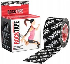 Zdjęcie 001 Taśma Kinezjologiczna Rocktape 5M X 5Cm Czarna Log - Mosina