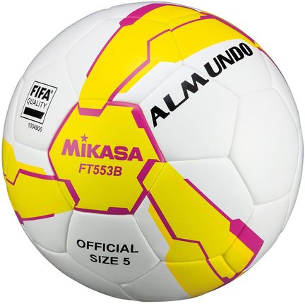 Mikasa Ft553B-Yp Fifa Quality Ball Ft553B Unisex Piłki Do Piłki Nożnej Białe
