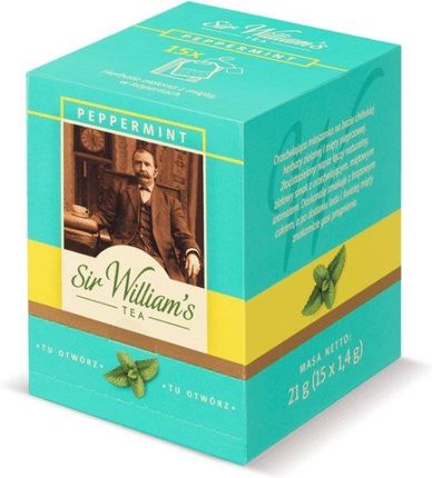 Sir William'S Zielona Williams Tea Peppermint 15x1,4g