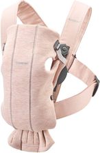 Zdjęcie Babybjorn Babybjorn Mini 3D Jersey Nosidełko Jasny Róż - Cieszyn