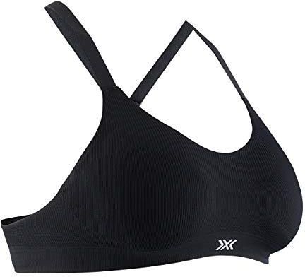 X-BIONIC ENERGIZER 4.0 SINA SPORTS BRA SPORT BRA BIUSTONOSZ SPORTOWY BEZ FISZBIN FITNESS TRAINING BIEGANIE JOGGING YOGA CZARNY OPAL BLACK XS