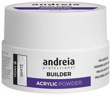 Andreia Kuracja Paznokci Professional Builder Acrylic Powder Polvos Biały 20 G