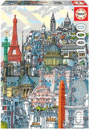 Educa Puzzle 1000El. Paryż Francja