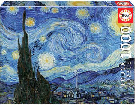 Educa Puzzle 1000El. Gwiaździsta Noc Vincent Van Gogh