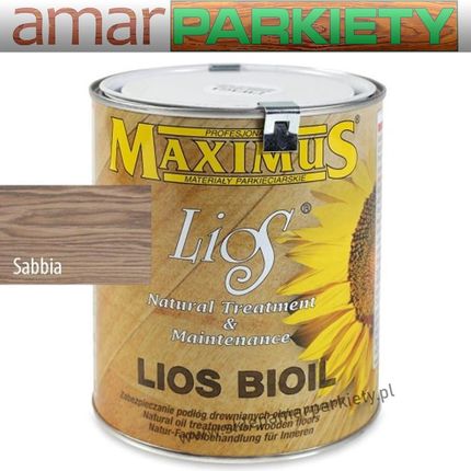 Maximus Lios Sabbia Piasek Olej Do Podłóg Drewnianych 0,05l