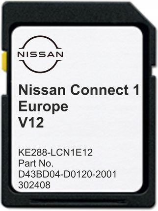 NISSAN MAPA  CONNECT 1 V12 2023 LCN1 QASHQAI RADARY NISSANCONNECT1LCN1V122023
