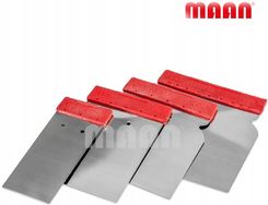 Zdjęcie Maan Szpachelki Japonki Nierdzewne Zestaw 4szt. Szpachla 0973 - Gniewkowo