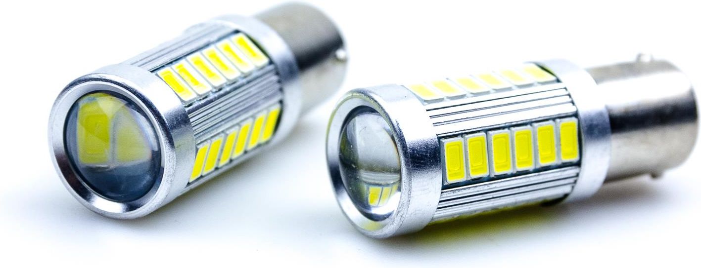 Żarowka samochodowa Led Żarówka P21W 12-24V Dzienne Pozycyjne Stopu ...