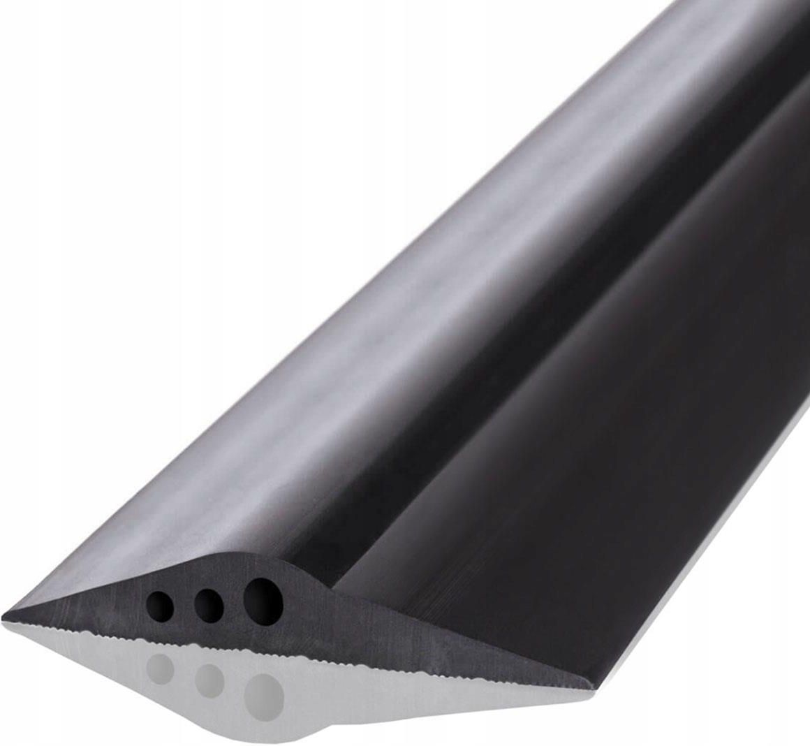 STEIGNER Rubberen afdichting, randbeschermprofiel, T-32, zwart, 9 x 22