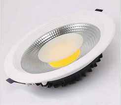 Oczko, panel, plafon diodowy led 20W fi190 barwa światła biała ciepła (ok 3000k)