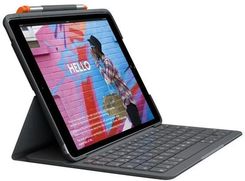 LOGITECH SLIM FOLIO - KEYBOARD AND FOLIO CASE - QWERTY - NORDIC (DANISH/FINNISH/NORWEGIAN/SWEDISH) - OXFORD GREY - ETUI Z KLAWIATURĄ - NORDYCKI - SZAR