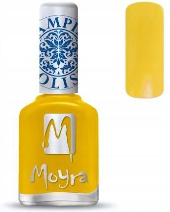 MOYRA   LAKIER DO STEMPLI 12 YELLOW 12 ML