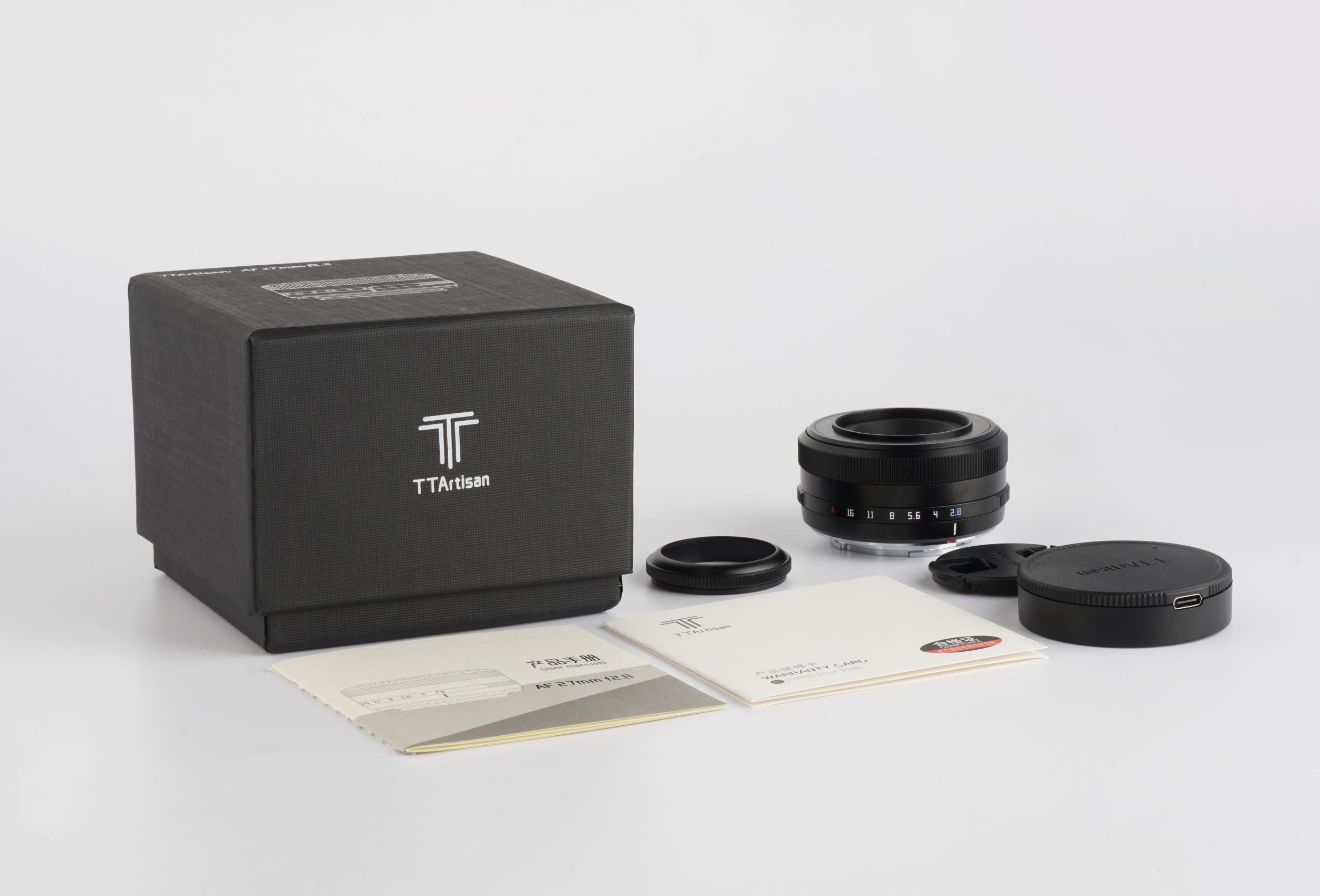 Amazon | TTArtisan AF 27mm f/2.8 Xマウント 富士フイルムX