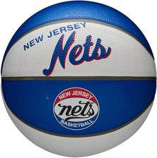 Wilson Nba Team Retro Brooklyn Nets Mini Ball Wtb3200Xbbro Niebieski