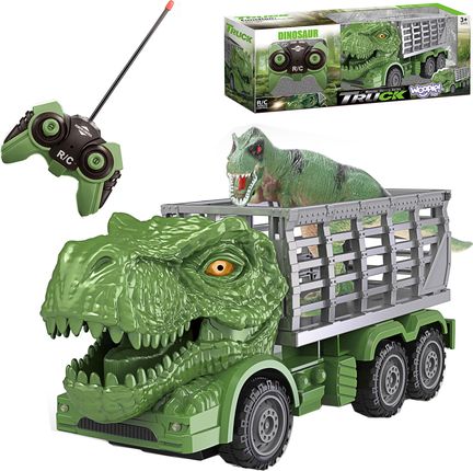 Woopie Samochód Zdalnie Sterowany Rc Dinozaur Zielony + Figurka