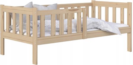 Łóżko Drewniane 160X80 Materac Bobo 11