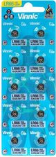 Zdjęcie Vinnic BATERIE ALKALICZNE GUZIKOWE MINI G4/AG4/LR66 BLISTER 10 SZTUK L626F - Sulęcin