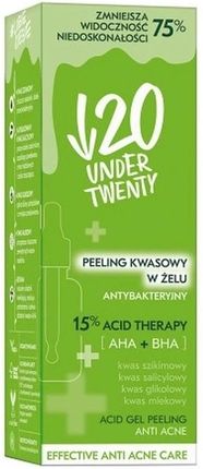 Under Twenty Peeling Kwasowy W Żelu 30 ml