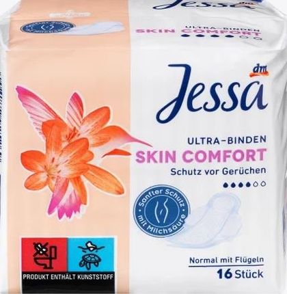 Jessa Jessa
Ultra-Binden Skin Comfort 16 szt.
