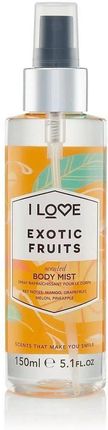 I Love Scented Body Mist Zapachowa Mgiełka Do Ciała Exotic Fruits 150 ml 