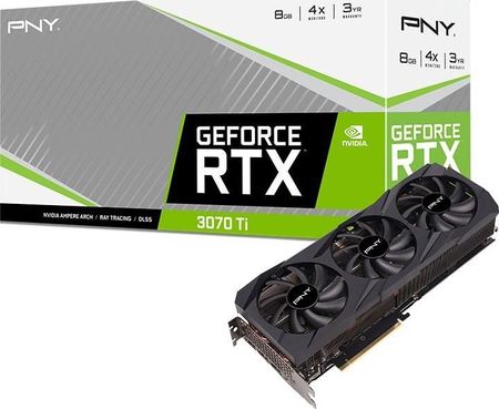 PNY GeForce RTX 3070 Ti 8 GB GDDR6X (VCG3070T8TFBPB1)