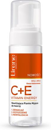 Lirene C+E Vitamin Energy C+E Nawilżająca Pianka Myjąca do Twarzy 150ml