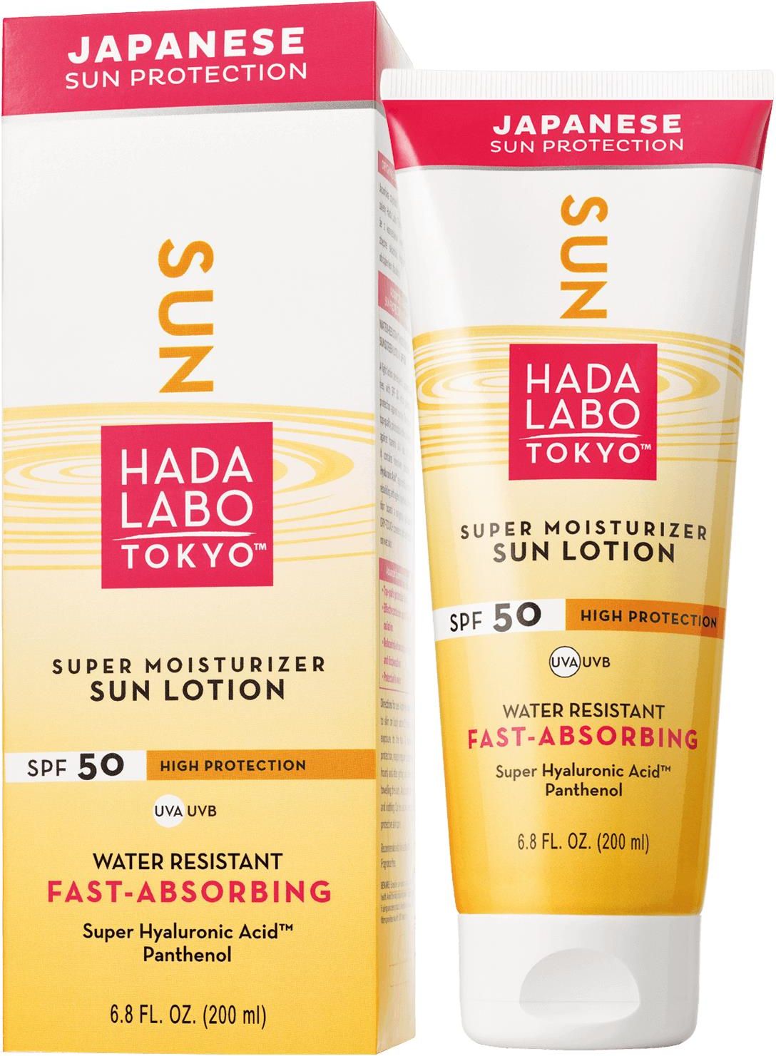 Hada Labo Tokyo Sun FastAbsorbing Lotion do Ciała SPF50+ 200ml