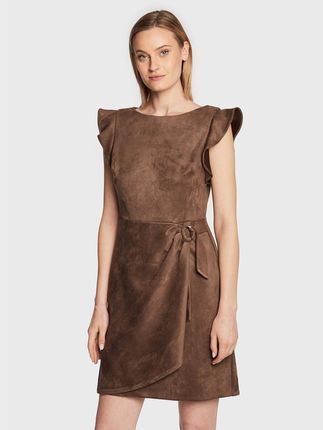 DKNY Sukienka codzienna DD2G1604 Brązowy Regular Fit