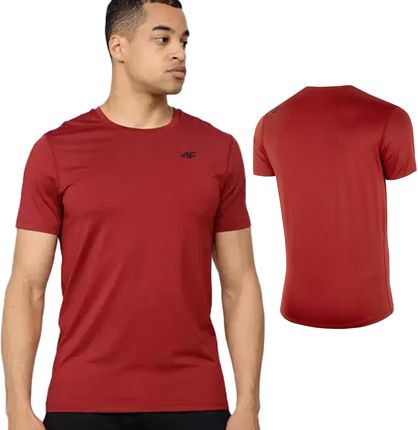 T-shirt męski 4F czerwony 3XL