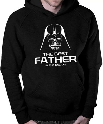 The best father in the galaxy - męska bluza na prezent dla taty