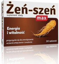 Zdjęcie ALG PHARMA Żeń-szeń max, 30tabl. - Krasnystaw