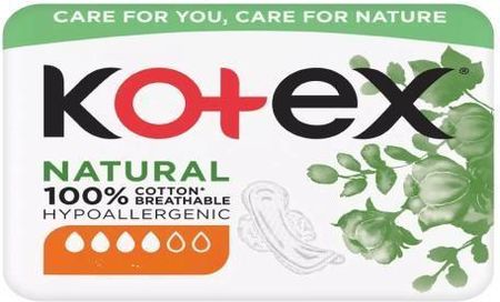 KOTEX Natural Normal podpaski na dzień, 20szt. (5029053548623)