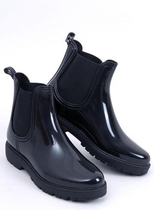 Kalosze damskie krótkie sztyblety ESSENCE BLACK