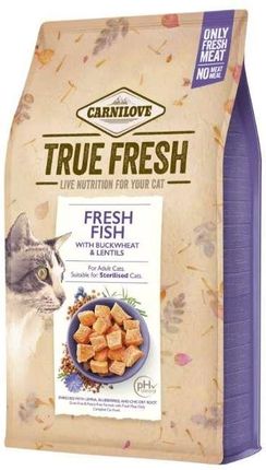 Carnilove True Fresh Cat z rybą 4,8kg
