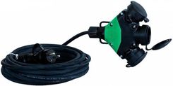 F-Elektro Przedłużacz Ow 3x2,5 40m Wtyczka + Rozgałęźnik